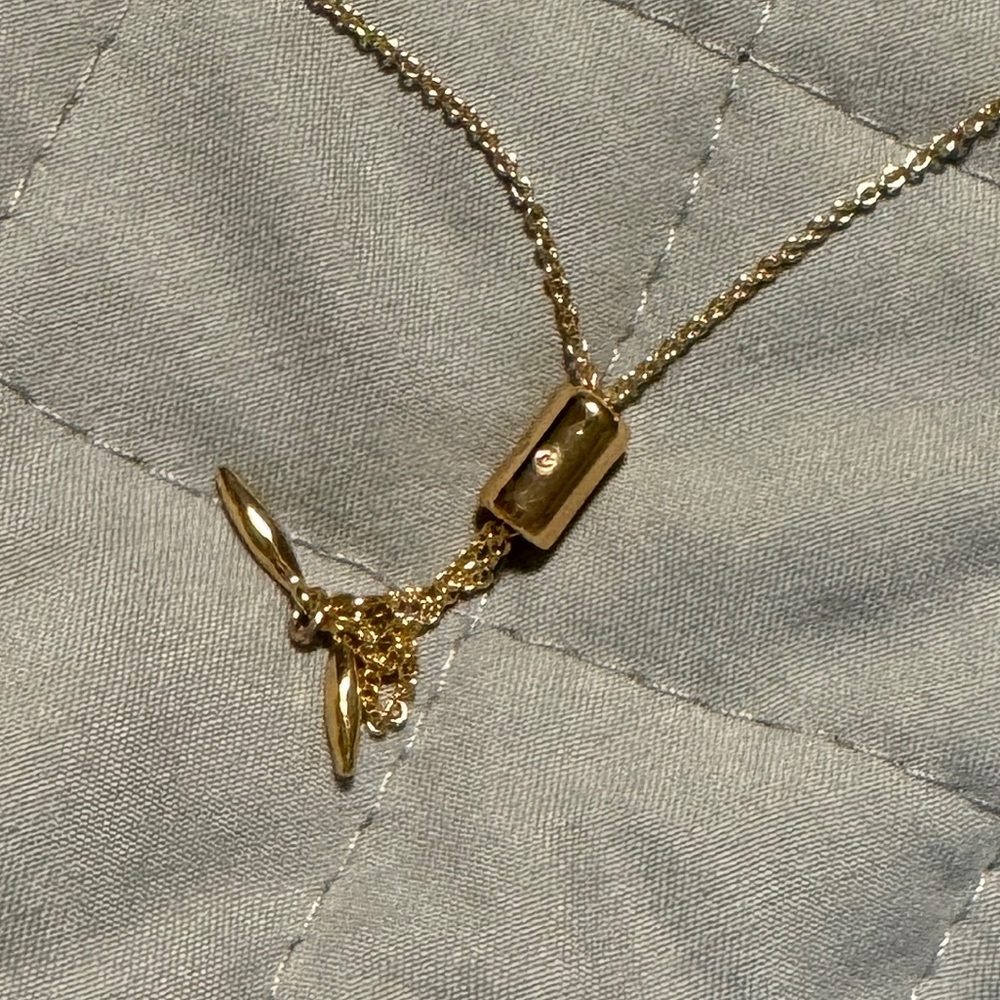 Stella And Dot Adjustable Gold Statement Necklace - image 3